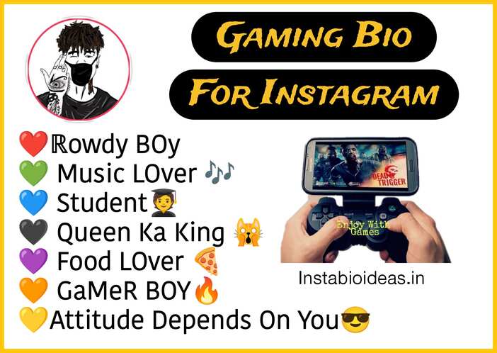 Instagram Bio For Gamers